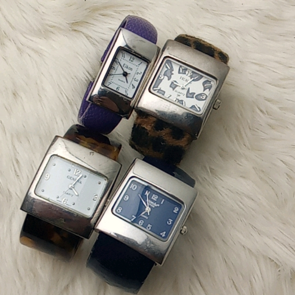 Ladies Bengal watch four pack cheetah tortoise